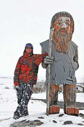 Guillaume Chastagnol - snowkite en Islande