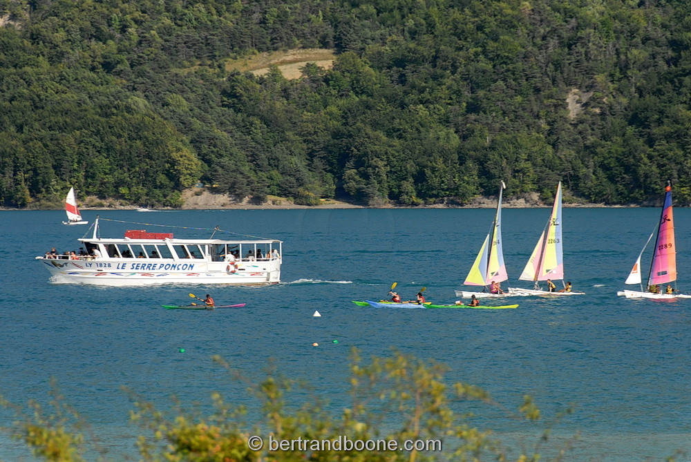 lac de Serre Ponçon - Hautes Alpes - France
