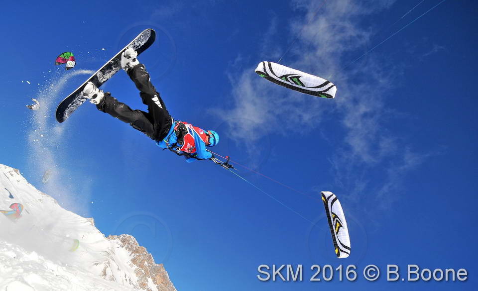 Snowkite Masters 2016 - Serre Chevalier - 05 France