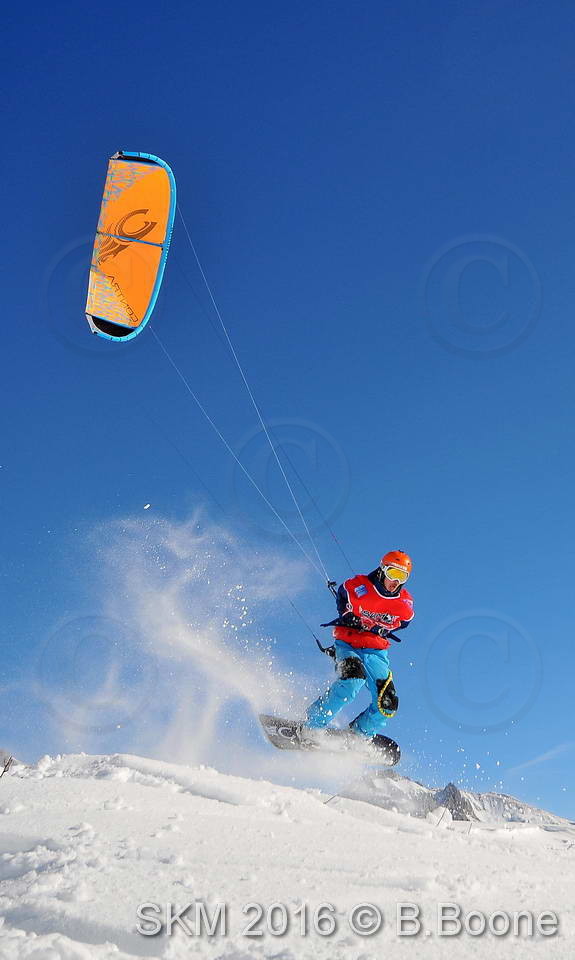 Snowkite Masters 2016 - Serre Chevalier - 05 France