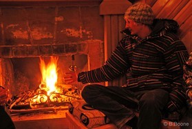 Romain Luppi - snowkite au Liban