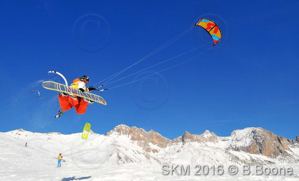Snowkite Masters 2016 - Serre Chevalier - 05 France