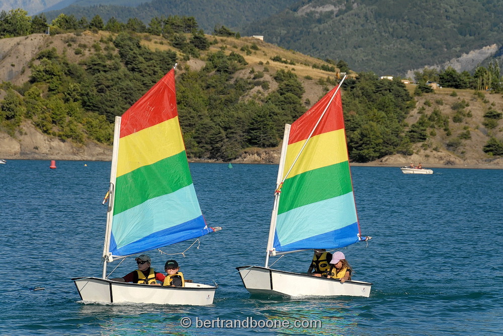 lac de Serre Ponçon - Hautes Alpes - France