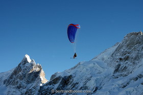 Parapente à La Grave La Meije-France