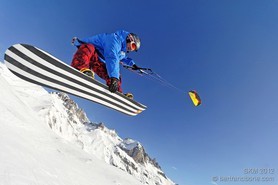 Simone Borgi - Snowkite Masters 2012 - col du Lautaret (05) France