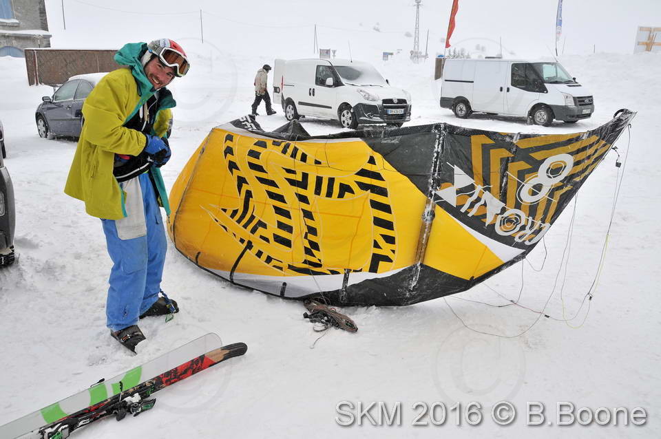 Snowkite Masters 2016 - Serre Chevalier - 05 France