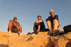 Hamada Titi, Johann Civel, Valère Bouchaud