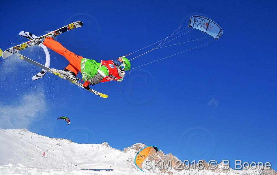 Snowkite Masters 2016 - Serre Chevalier - 05 France