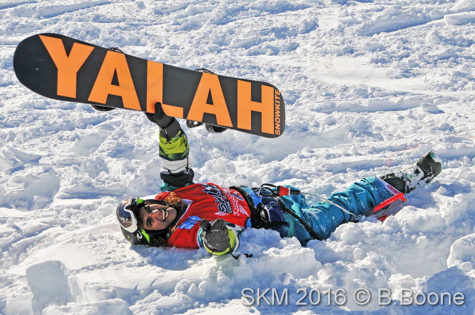 Snowkite Masters 2016 - Serre Chevalier - 05 France