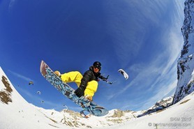 Didier Botta - Snowkite Masters 2012 - col du Lautaret (05) France