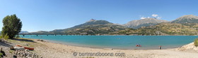 panorama - lac de serre-ponçon - hautes alpes - Fr
