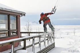 Guillaume Chastagnol - snowkite en Islande