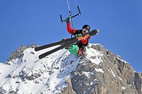 Snowkite Masters 2012 - col du Lautaret (05) France
