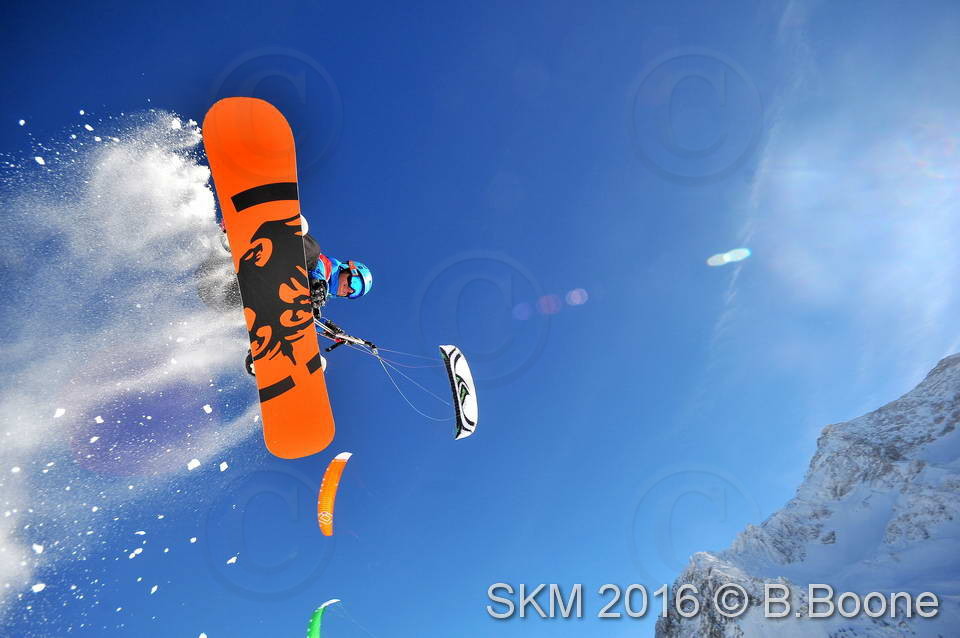 Snowkite Masters 2016 - Serre Chevalier - 05 France