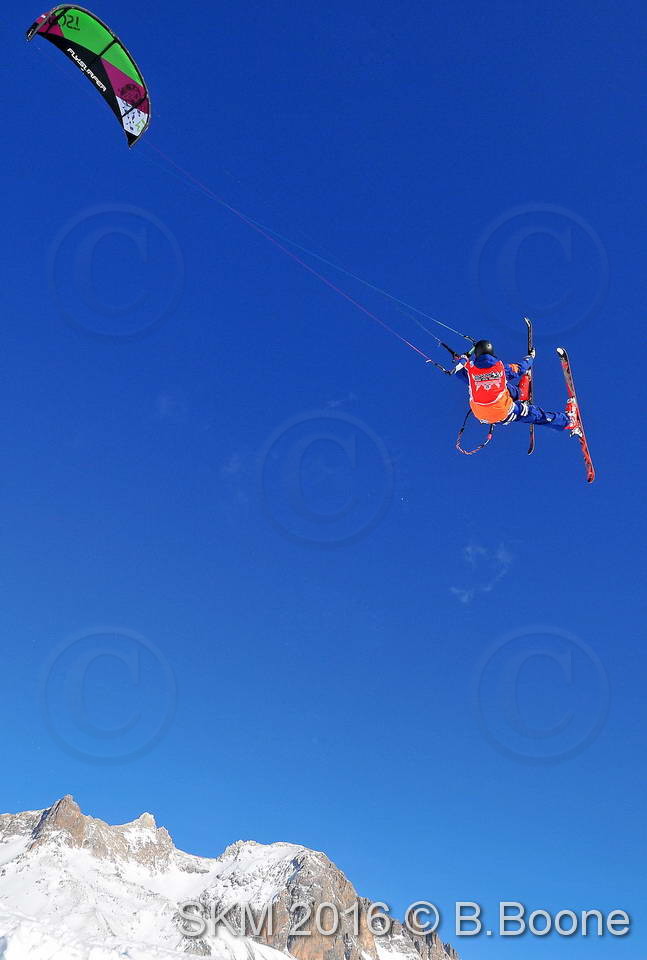 Snowkite Masters 2016 - Serre Chevalier - 05 France