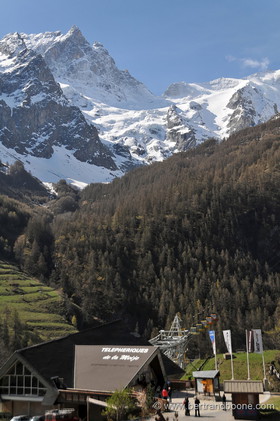 téléphériques des glaciers de La Meije à La Grave (05) Fr.