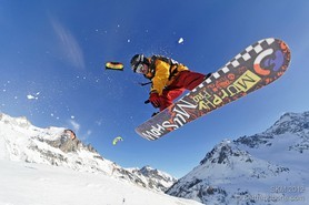 Marek Zach - Snowkite Masters 2012 - col du Lautaret (05) France