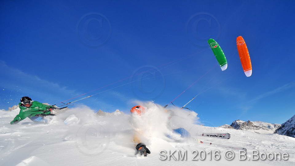 Snowkite Masters 2016 - Serre Chevalier - 05 France