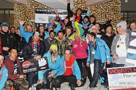 Snowkite Masters 2012 - col du Lautaret (05) France