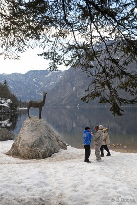 snowkite en Slovénie -Vogel - fabio Ingrosso (ch) - mathieu Blanchard (fr) - johann Civel (fr)