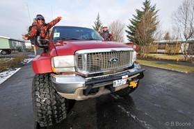 Jérome Josserand et Guillaume Chastagnol - snowkite en Islande