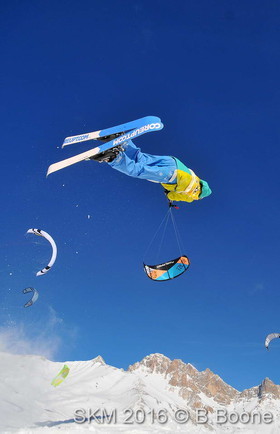 Snowkite Masters 2016 - Serre Chevalier - 05 France