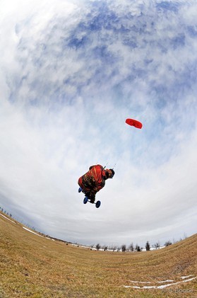 Guillaume Chastagnol - snowkite en Islande