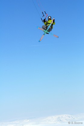 Fabio Ingrosso-Snowkite-Haugastol-Norway