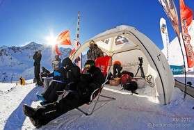 Snowkite Masters 2012 - col du Lautaret (05) France