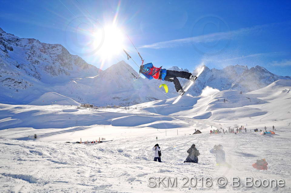 Snowkite Masters 2016 - Serre Chevalier - 05 France