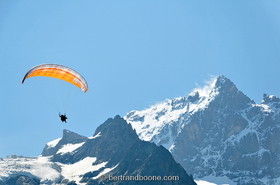 François Pinatel - parapente à La Grave- La Meije (05)