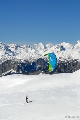 snowkite en Slovénie -Vogel - fabio Ingrosso (ch)