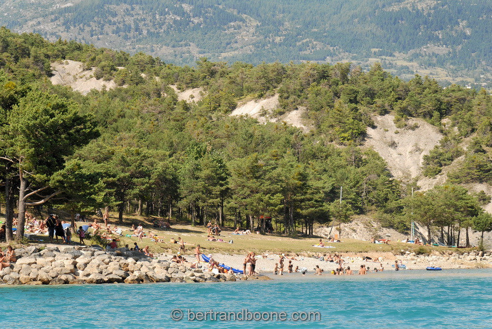 lac de Serre Ponçon - Hautes Alpes - France