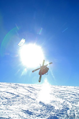 snowkite en sierra nevada (espagne) - f.ingrosso