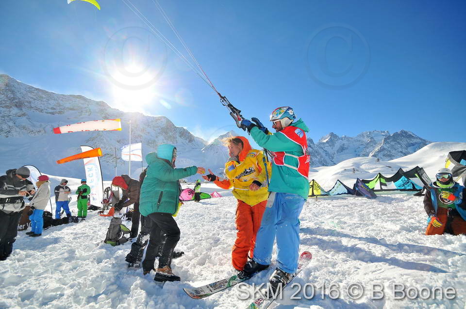 Snowkite Masters 2016 - Serre Chevalier - 05 France