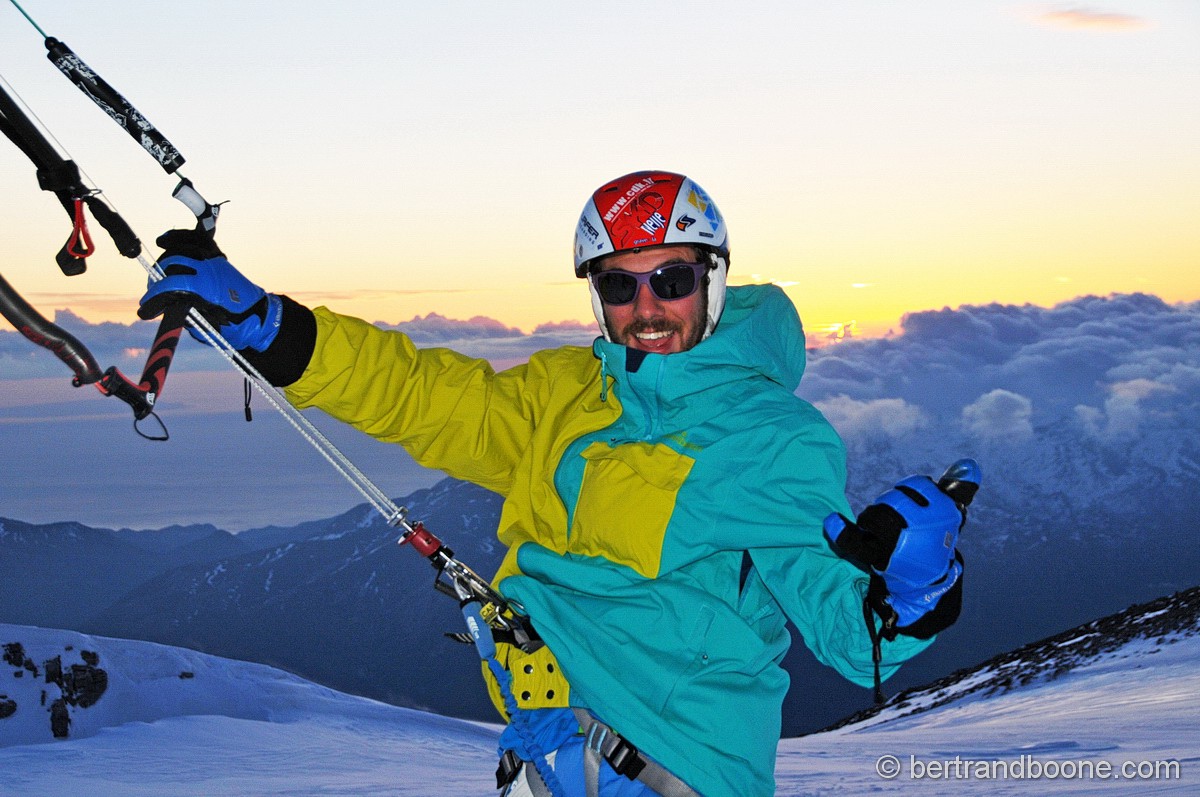 Snowkite trip en Crète