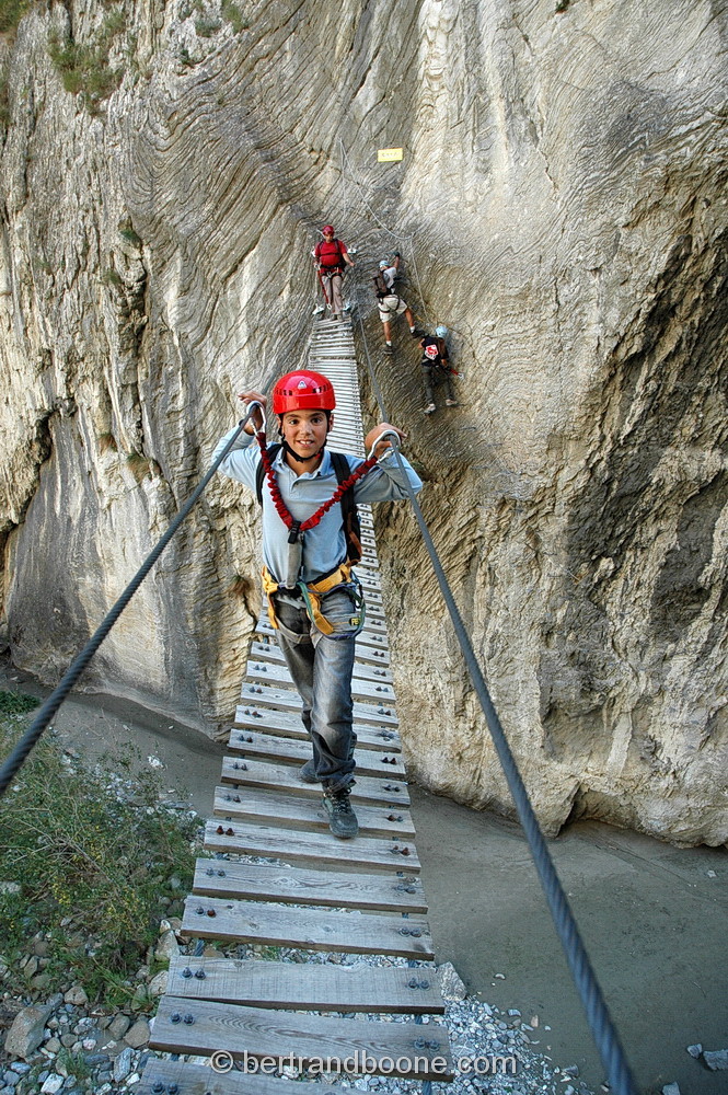 via ferrata des gorges de la Durance (05)