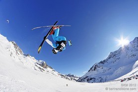 Johann Civel - Snowkite Masters 2012 - col du Lautaret (05) France