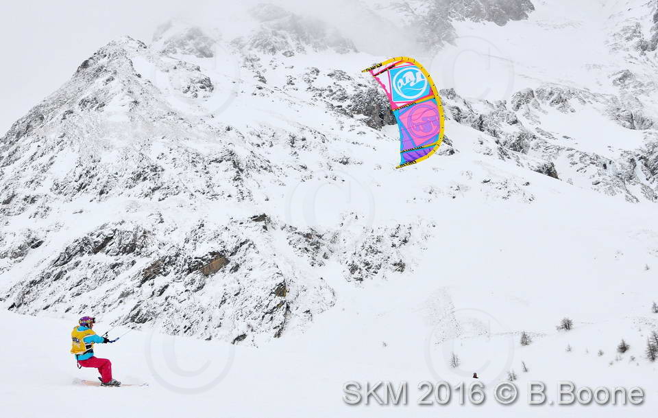 Snowkite Masters 2016 - Serre Chevalier - 05 France