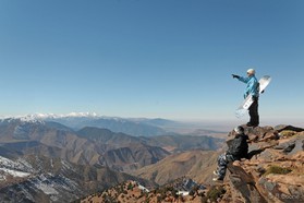 Johann Civel - Hamada Titi  - Oukaïmeden - Maroc