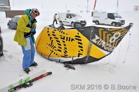 Snowkite Masters 2016 - Serre Chevalier - 05 France