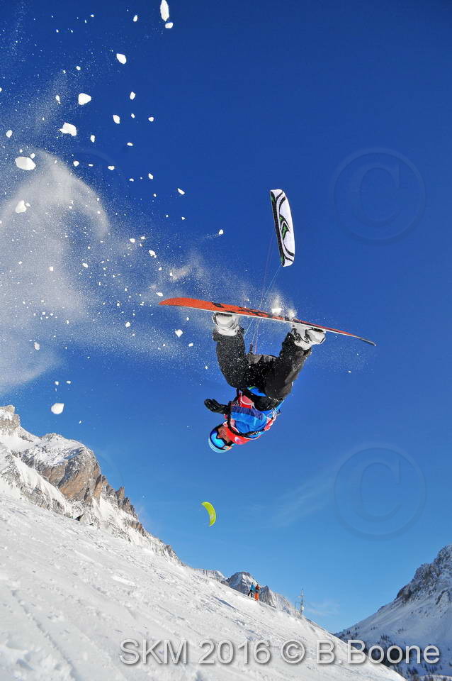 Snowkite Masters 2016 - Serre Chevalier - 05 France