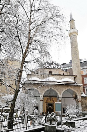 Snowkite en Bosnie - Sarajevo