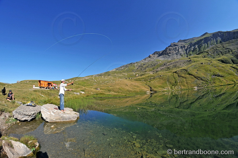 Pêche au lac du Pontet  (La Grave 05)