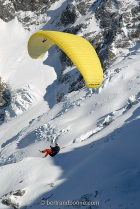 parapente a La Grave La Meije (05) France
