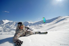 snowkite en Slovénie -Vogel - fabio Ingrosso (ch)