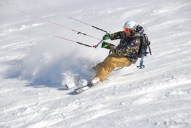 Fabio Ingrosso - snowkite au Liban