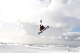 Guillaume Chastagnol - snowkite en Islande