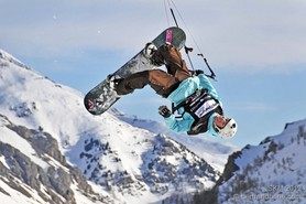 Andreas Toverud  - Snowkite Masters 2012 - col du Lautaret (05) France