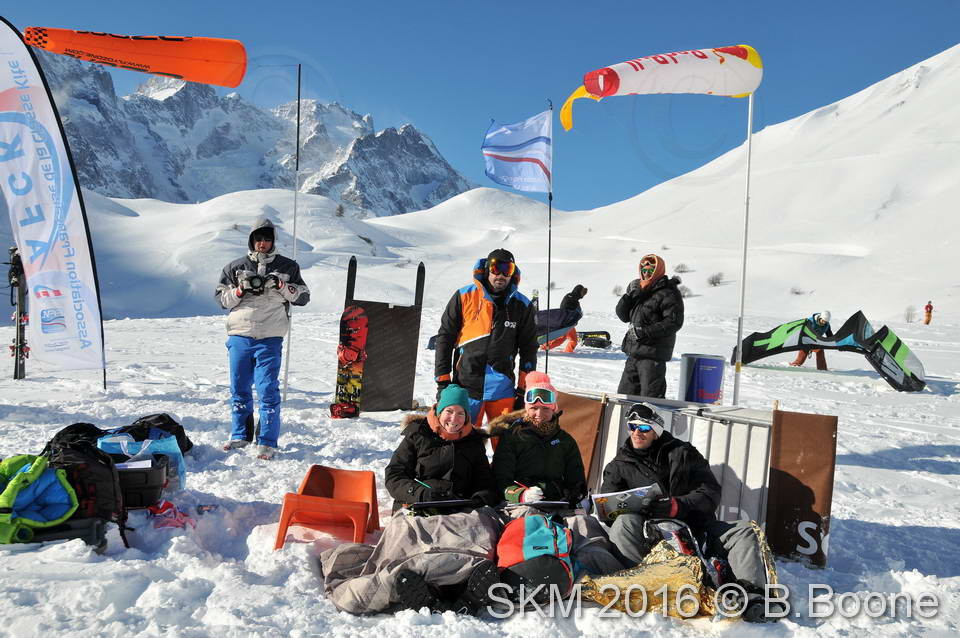 Snowkite Masters 2016 - Serre Chevalier - 05 France
